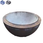 ASME Standard 6mm 1200mm 1000mm 900mm Carbon Steel Hemisphere Head for Boiler