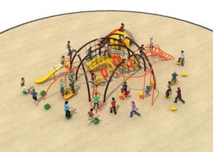 Wholesale 3--12 Age Kids Rope Playground Equipment / Playtime Playground Equipment Anti UV from china suppliers