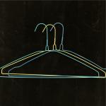 Lightweight Metal Wire Hangers , Dry Cleaning Shops Non Slip Clothes Hangers
