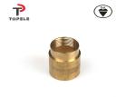 Yellow 20mm 25mm Brass Female Conduit Adapter Flexible