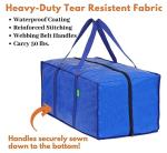 Clothes Pack Moving, Camping, Christmas Decorations Storage Extra Large Heavy