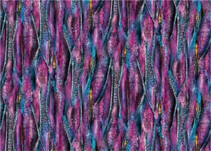 Wholesale TV Background Modern Removable Wallpaper , Stripe Pattern Wallpaper 0.53*10m/Roll from china suppliers