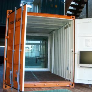 Wholesale Weld Steel Flat Pack Container Fast Built Thermal Insulation Wind Proofing from china suppliers