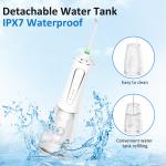 Cordless Water Dental Flosser Oral Care Irrigator For Teeth And Braces