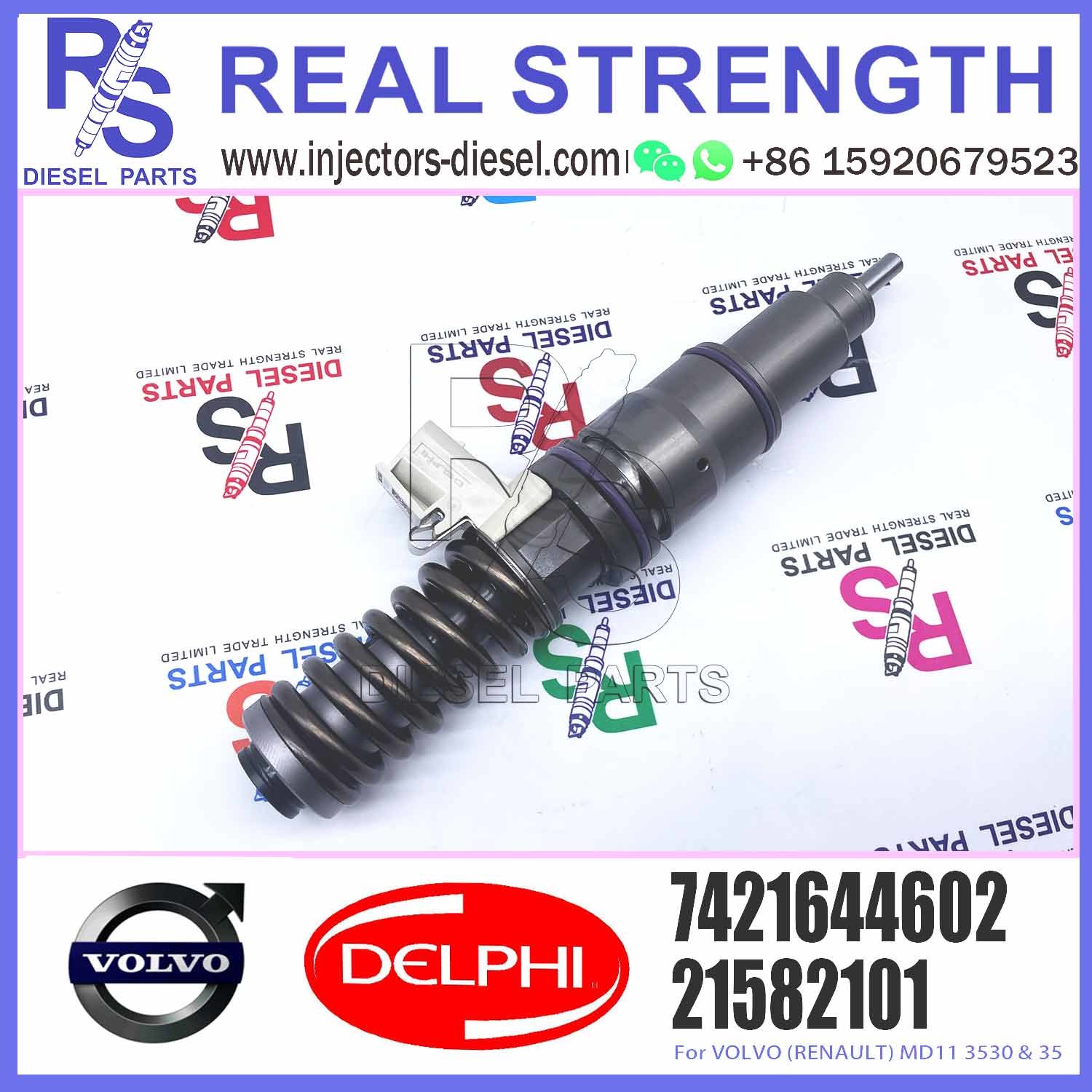 21582101 Brand new BEBE4D37001 injector 7421644602 Delphi E3 EUIMD11 20747797 For Assembly for V-O-L-V BEBE4D24001