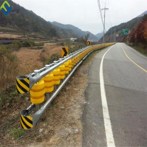 Wholesale Roadway Safety Highway Traffic Guardrail Roller Barrier Anti Corrosion from china suppliers