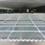 Stainless Steel Non-Slip Grating in 1000x1000mm Size for Industrial Flooring