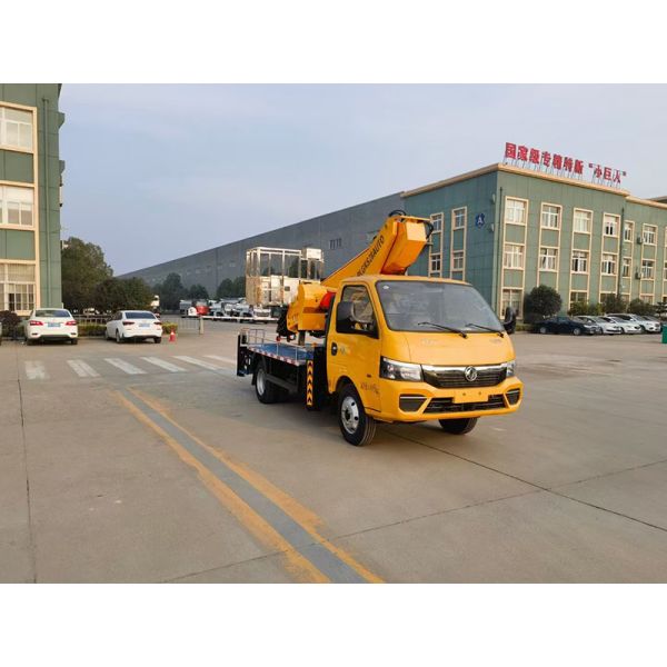 China Manufactory Sells Small 4x2 Aerial Platform Truck 23M High Latitude Operation Work