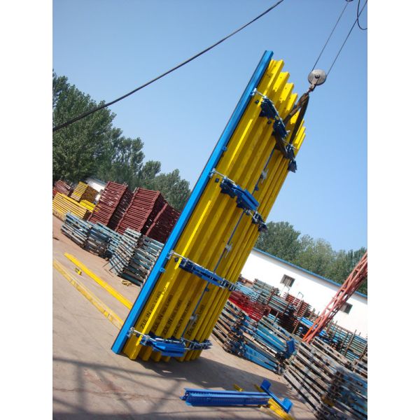 Adjustable Arced Concrete Column Formwork with 18mm Plywood