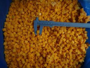 Wholesale Nutritious IQF Pumpkin Dices IQF Frozen Vegetables For Catering from china suppliers