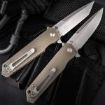 0.65ft 200mm Folding Pocket Knife Wood Handle Anti Erosion For Camping