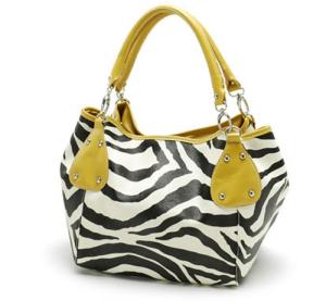 Wholesale Discount Zebra shape material PU Ladies Handbags G5284 from china suppliers