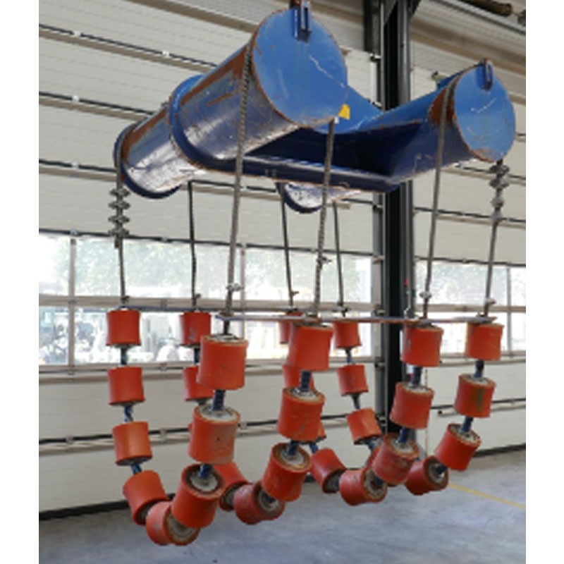 6 Inch - 60 Inch Pipe Lowering Cradle Pipeline Machines 45T Max Load
