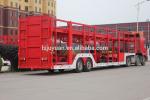 2 Axle Double Speed Landing Leg Car Carrier Trailer For Vehicle Transport