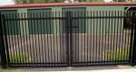 ornamental stainless steel garden fence design