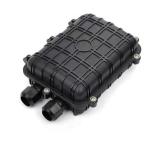 Pole Mounting Outdoor Fiber Optic Distribution Box 12 - 48 Core ODB Black Color