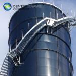 Glass Fused To Steel Industrial Liquid Tanks For Sewage Treatment Plants