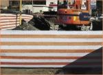 Construction Safety Netting , HDPE Anti UV Warning Fence