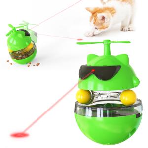 Wholesale Cat Tumbler Interactive Pet Toys Laser Light USB Charging ODM 512g from china suppliers