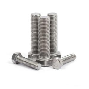 Wholesale ASTM B348 Titanium Full Thread Hexagon Head Bolts GR1 / GR2 For Industrial Equipment from china suppliers