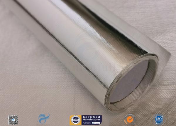 572℉ Aluminium Foil Fiberglass Fabric For Roof Heat Insulation Non Water