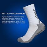 Regular Style Custom Design Men's Soccer Socks with Anti Slip Grip Gift Football