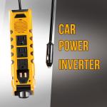 Smart Power Inverter For Car 12 Volt Car 150W 120Volt Inverter To 150W Dc 12V To