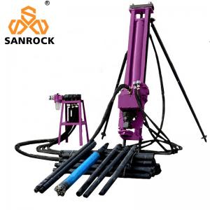 China Portable Bucket DTH Drilling Rig Machine SRQD70 Mining Borehole Rotary Drilling Rig on sale