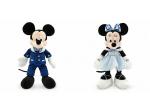 Disneyland Diamond Celebration Plush Mickey Mouse and Minnie Mouse