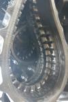 350x55x38 Black Excavator Rubber Track with 90kg/pc Weight