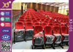 Lumbar Support Wear Resistance Fabric Theatre Seating Chairs With 5 Years