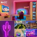 85lm/w Lamp Luminous Efficiency Remote Controlled LED Strip Light for Outdoor