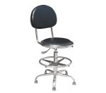 10e8 Surface Resistance 132cm Height Anti Static ESD Stools