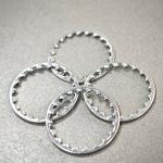 Zinc Plated Non Slip Internal Tooth Lock Washer for Heavy Industry Requirements