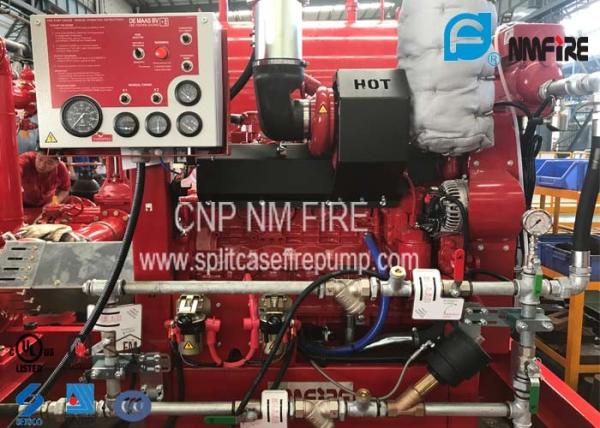 FM Approved IF05ATH-F Fire Pump Diesel Engine 74KW Power De Maas