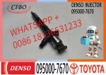High Speed Steel Rav4 095000-7670 23670-09280 Car Universal Fuel Injector