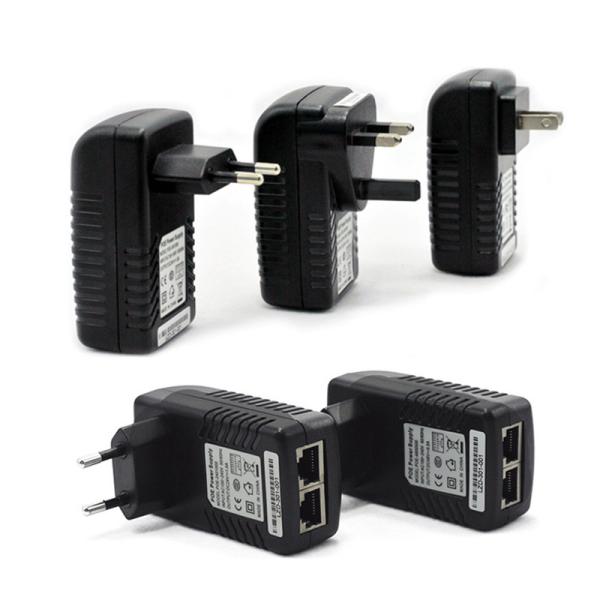 Wall Mounted Poe Power Adapter Wifi Adapter Desktop Power Supply AU EU UK US