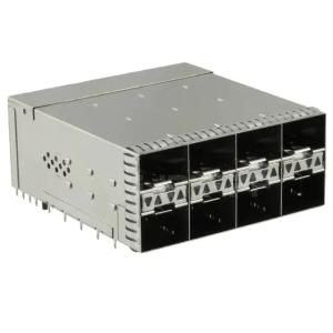 Wholesale 1-2180324-9 zSFP+ Receptacle With Cage Ganged (2x4) Connector 32 Gb/s Included Lightpipe from china suppliers