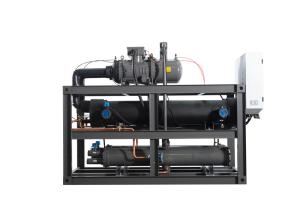 Wholesale 100HP Screw Type Water Cooled Chiller CE ISO9001 Water Cooled Liquid Chiller from china suppliers