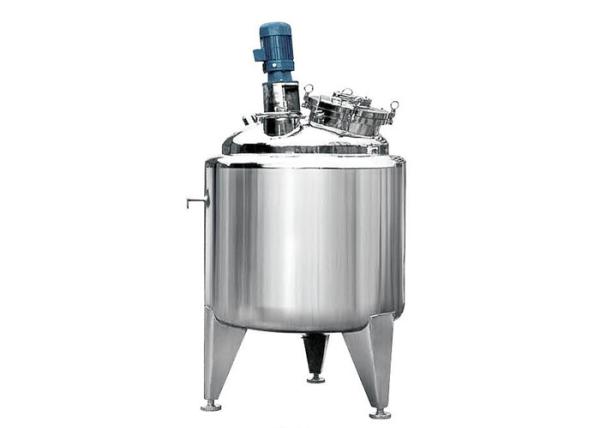 Stainless steel vertical single layer storage tank for thick preparation tank