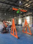 A Frame Type Mobile Jib Crane Huge Lifting High Efficiency Easy Operation