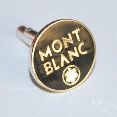 Soft enamel colors Gold / Antique Offset Pad Printing Custom Cufflinks