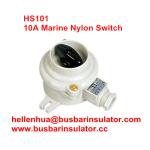 10A marine nylon electrical connectors HS201 boat switch power watering switch