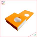 CMYK Printing Cubic Shape Magnetic Paper Box For Eye Lash Package