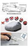 Breathable Custom Fit Car Covers Uv Protection Water Resistant Easy To Clean
