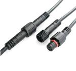 03 poles circular male female waterproof connector,3poles mini connector for LED