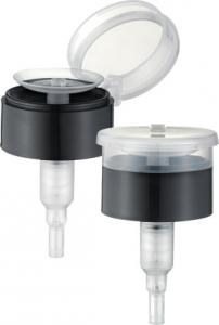 Wholesale OEM Nontoxic Nail Polish Pump , K802-1 Black Nail Varnish Remover Pump Dispenser from china suppliers