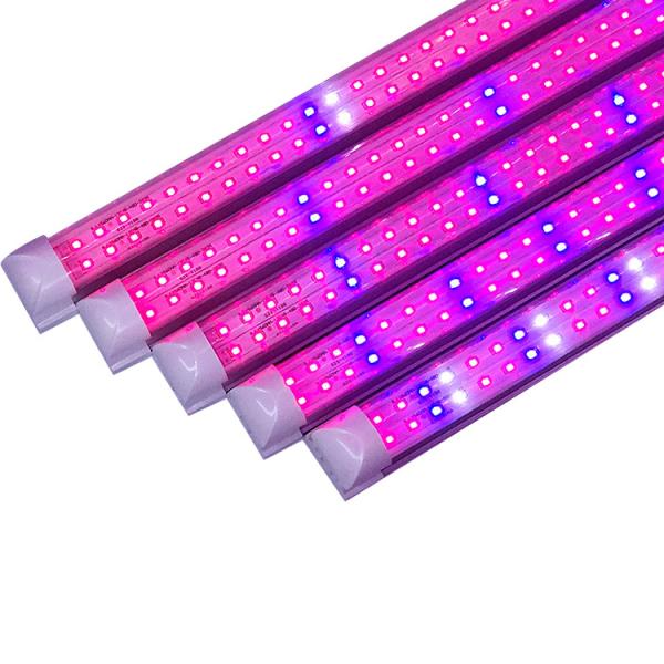 18W T8 LED Grow Tube Light 2ft 4ft Red Blue Full Spectrum LED Plant Light For