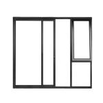 Powder Coated Aluminium Sliding Doors Internal With Thermal Break