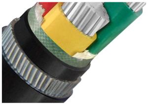 Wholesale Galvanized Steel Wire Armoured Electrical Cable 4 Cores Low Voltage XLPE or PVC Insulation AL Cable from china suppliers